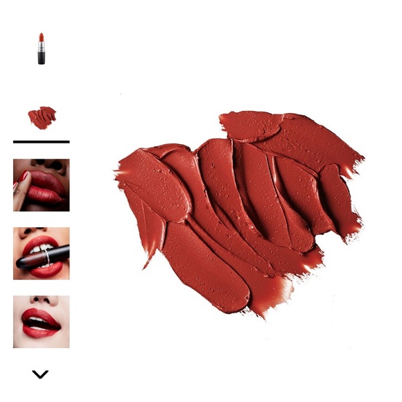 MAC Chili MATTE LIPSTICK - Picture 4 of 8